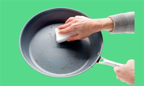 clean greenpans   stick pan