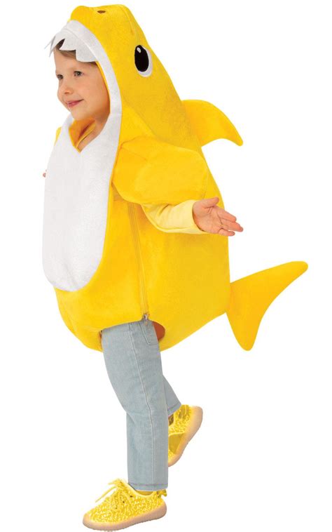 kids costume baby shark boys girls song childs fancy dress ebay