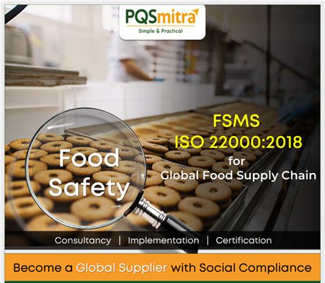 iso  food safety management system fsms  certification id