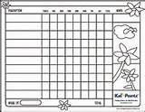 Color Behavior Own Chart Charts Kids Printable Coloring Kid Reward Children Good Kidpointz Pointz sketch template