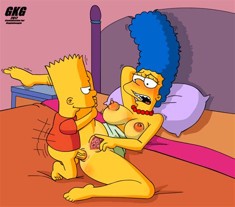 rule 34 anal anal sex bart simpson gkg incest marge simpson mother mother and son stretched