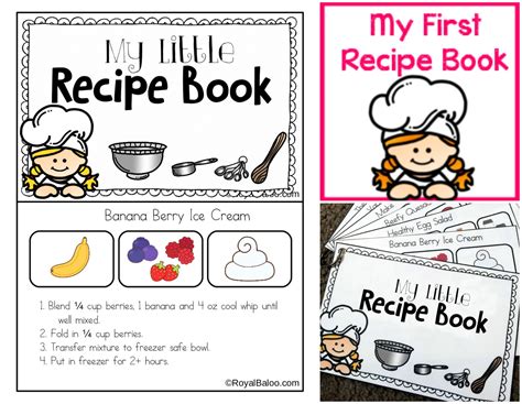 kids cookbook template kids matttroy
