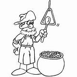 Cook Stove Coloring Pages sketch template