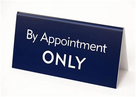 appointment  signs  appointment signs medical office signs
