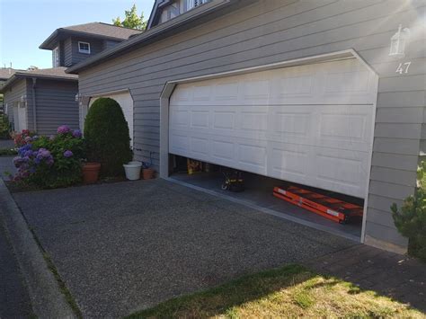 sideways door  richmond   garage door cable issues access garage doors