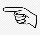 Pointing Finger Clipart Clipground sketch template