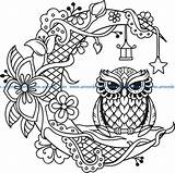 Owl Moon Vector Dxf Cdr Engraving Laser Machines  Kd Ameehouse Gmail Mail sketch template
