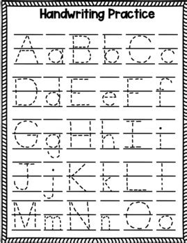 handwriting letter formation worksheets  kindergarten  teaching
