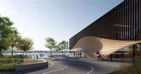 xn wins competition  design waterfront climatorium  lemvig denmark news archinect