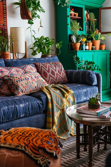 boho chic interior designs  bring  hippie vibe   modern