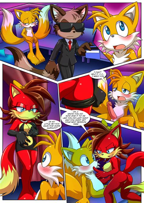 xbooru 2017 2018 comic fiona fox miles prower mobius unleashed palcomix red fox district