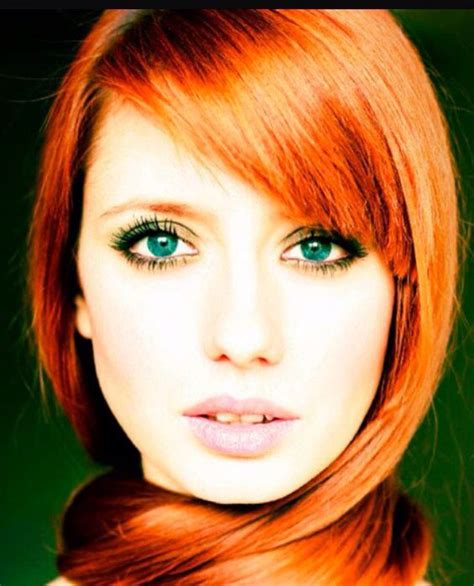 Beautiful Natural Red Hair Red Hair Green Eyes Makeup Tips For Redheads