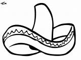 Mayo Cinco Coloring Pages Clip Sombrero Clipart Coloring4free Hat Occasions Holidays Special Clipartbest Mexican Printable Party Displaying Bote Pintar Cristal sketch template