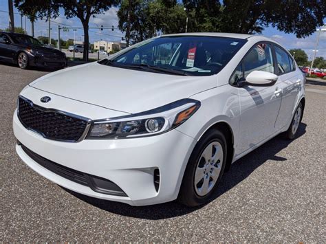 certified pre owned  kia forte lx fwd dr car