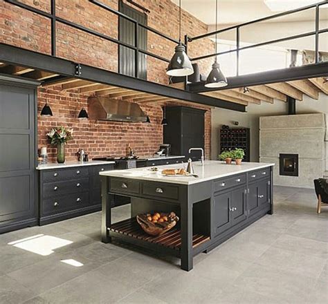 industrial style kitchen units industrial kitchen design ideas ideas advice diy  bq