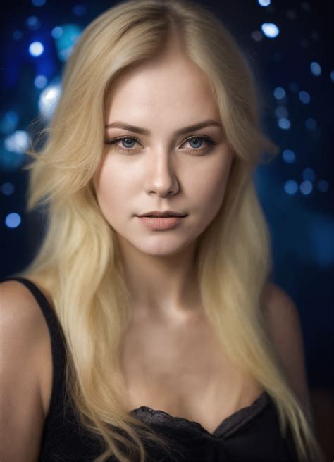 Lexica A Real Photo Of A 35 Year Real Blonde Girl She Wears