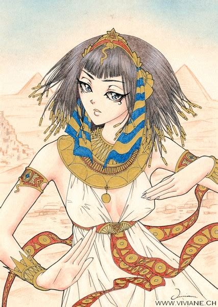 Cleopatra By Viviane Ch Comic Art Anime Cleopatra Art