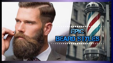 💈 6 Epic Beard Styles 2019 ️ Barber Shop Professional