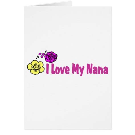 love  nana card zazzle