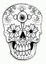 Muertos Calaveras Porkchop sketch template