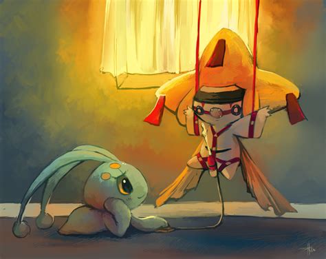 rule 34 ball gag bondage blindfold bondage bound jirachi male manaphy pokemon purplekecleon