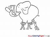 Coloring Pages Economics Elephant Ladder Kids Getcolorings Getdrawings sketch template