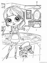 Littlest Pet Coloring4free Mycoloring sketch template