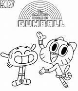 Gumball Incrivel Sponsored Coloringcity sketch template