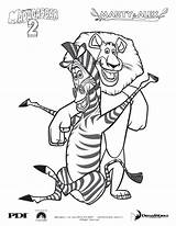 Madagascar Coloring Pages Marty Zebra Movie Alex Kids King Print Para Printable Cartoon Colorear Julien Pintar Characters Character Color Dibujos sketch template