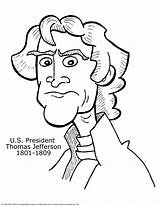 Jefferson Thomas Coloring Drawing Printable Pages Clipart Drawings Simple Getdrawings Popular Color Getcolorings Library sketch template