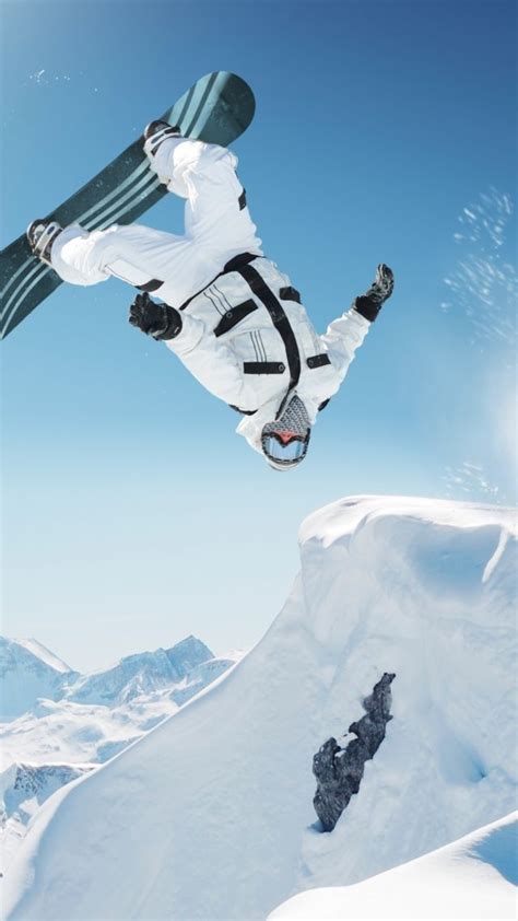 wallpaper extreme snowboarding winter jump snow sport
