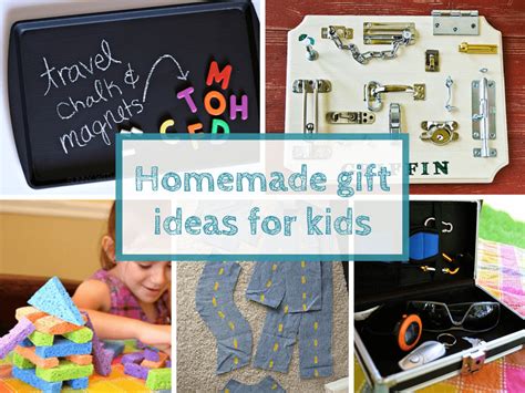 homemade gift ideas  kids  calm  organised