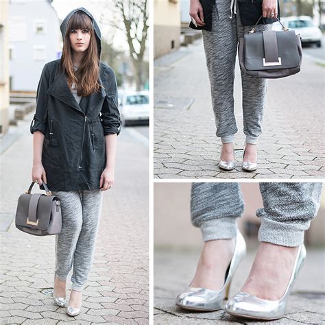 andrea funk hm parka hm jogging pants  odd