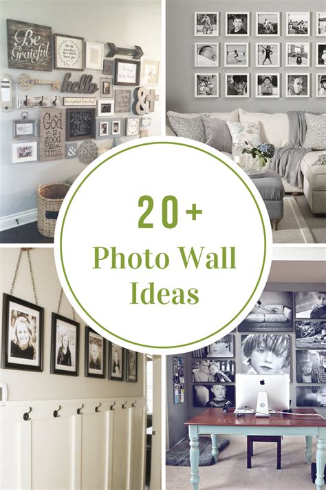 photo wall ideas  inspiration  idea room