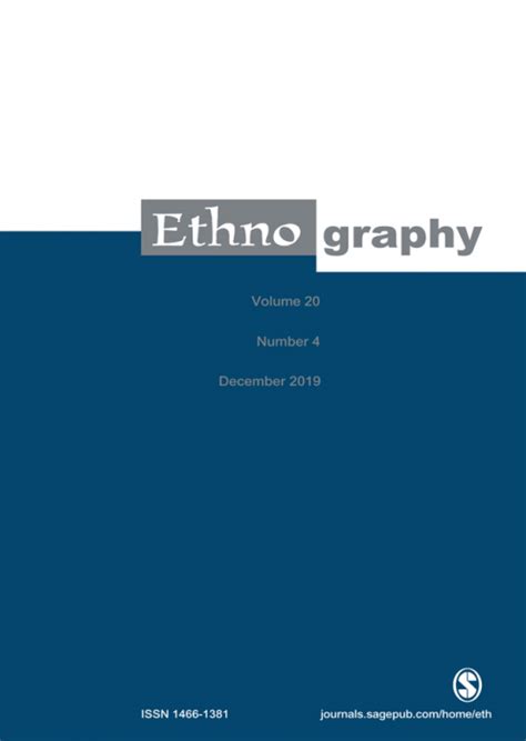 buy ethnography journal subscription sage publications