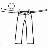 Pittogrammi Kuru Islak Asciutto Pantolon Pantalon Coloratutto sketch template