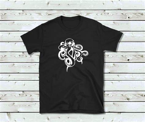 Octopus Skull T Shirt Unisex T Shirt By Angeltrash