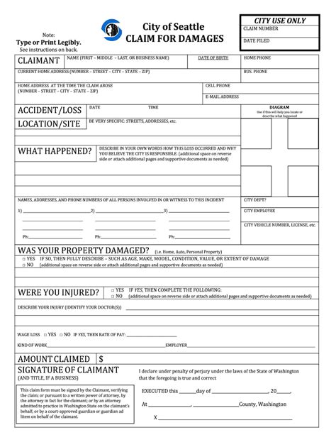 claim  damages form fill   sign printable  template