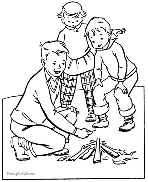 camping printables  camping coloring pages  kids coloring