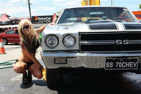 1970 chevelle car wash girls car girls hot cars chevrolet chevelle