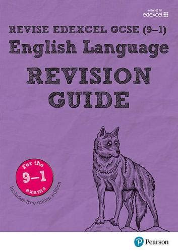 pearson revise edexcel gcse   english language revision guide