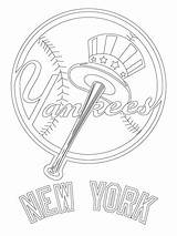 Coloring Pages Logo York Mets Yankees Braves Atlanta Ny Printable Drawing Color Getdrawings Mlb Getcolorings Supercoloring Categories sketch template
