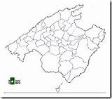 Baleares Islas Municipios Municipi Comarcas sketch template