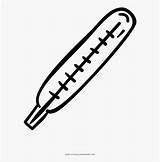 Thermometer Coloring Drawing Clipart Clipartkey sketch template