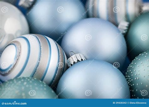 blue christmas ornaments stock photo image  ornaments