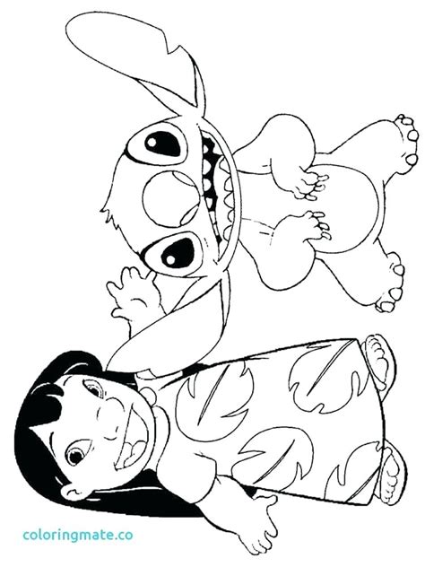 stitch ohana coloring pages coloring pages