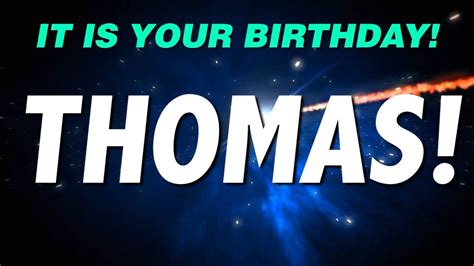happy birthday thomas    gift youtube