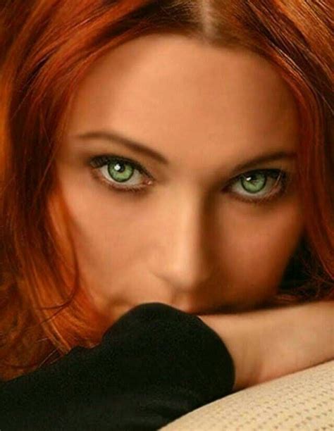 ️ redhead beauty ️ alles red hair green eyes red hair woman