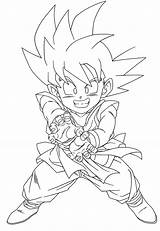 Goku Lineart Kamehameha Dbz Vicdbz Colorir Sangoku Gokuh Dragonball Doing Desenhos Trunks Fresh Goten Kame Freeza Morty Rick sketch template