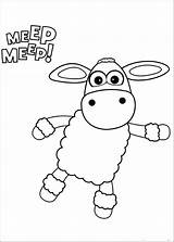 Timmy Time Coloring Pages Book Coloriage Shaun Popular sketch template